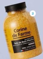 Sels De Bain A La Vanille Corine De Farme