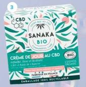 Creme Jour Au Cbd Sanaka Bio