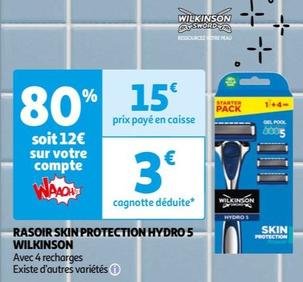 rasoir skin protection hydro 5