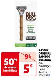 rasoir original bamboo bulldog