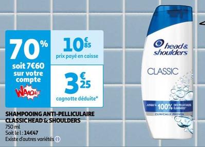 shampooing anti-pelliculaire classic