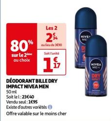 déodorant bille dry impact men