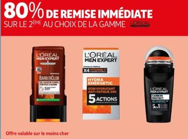 Au Choix De La Gamme L'oreal Men Expert