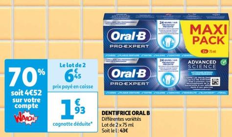 Dentifrice