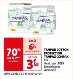 tampon cotton protection compak