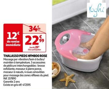 Thalasso Pieds Hfm800 Rose