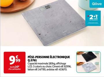 Pèse-personne Electronique Q.5761