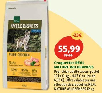 real nature - croquettes wilderness
