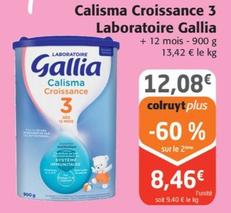 Calisma Croissance 3 Laboratoire