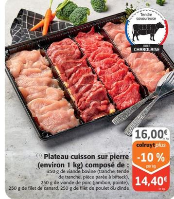 Plateau Cuisson Sur Pierre