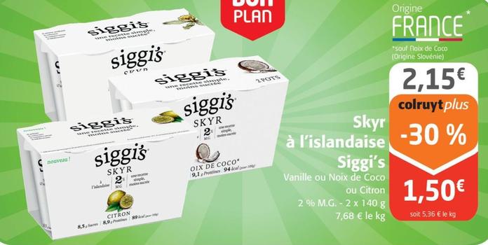 Siggi's - Skyr À L'islandaise