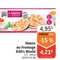 Déli's World - Naans Au Fromage