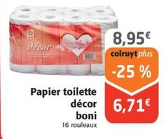 Boni - Papier Toilette Decor