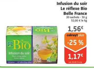 Infusion Du Soir Le Reflexe Bio Belle France