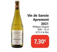 Vin De Savoie Apremont 2021