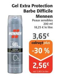 Mennen - Gel Extra Protection Barbe Difficile