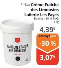 Laiterie Les Fayes - La Creme Fraiche