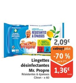 Lingettes Desinfectantes