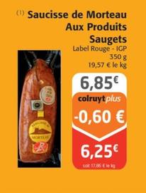 Saugets - Saucisse De Morteau Aux Produits