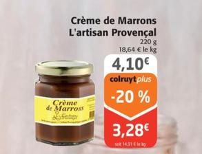 L' Artisan Provençal - Crème De Marrons