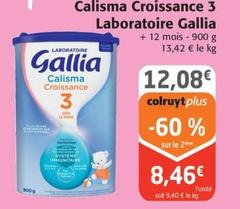 Laboratoire Calisma Croissance 3