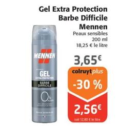 Mennen - Gel Extra Protection Barbe Difficile