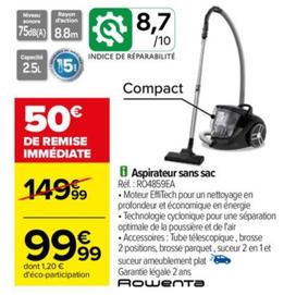 aspirateur sans sac