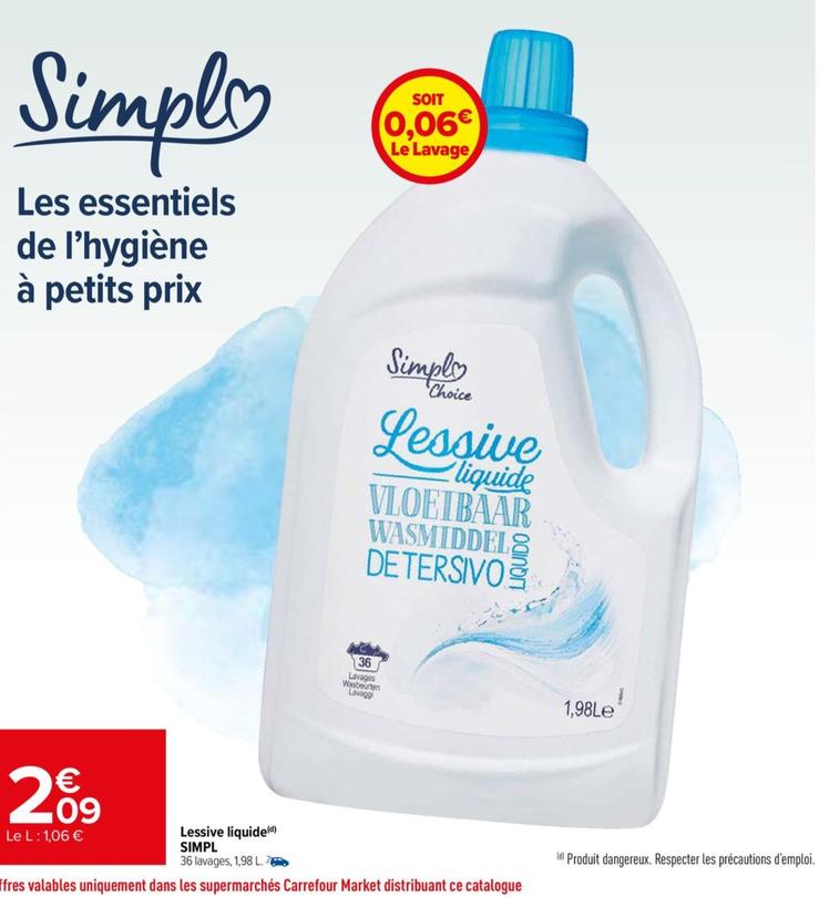 lessive liquide