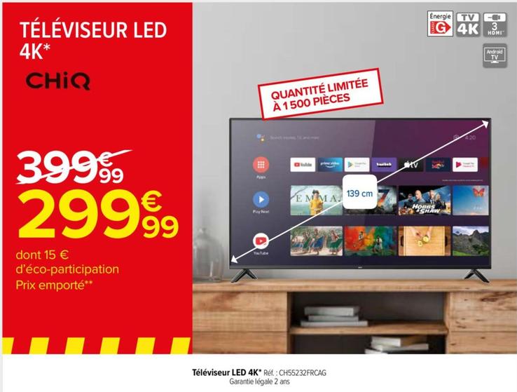 téléviseur LED