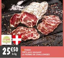La Ferme De Challonges - Coppa 100% Porc Savoyard