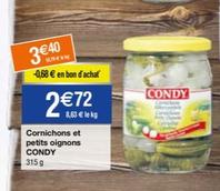 Condy - Cornichons Et Petits Oignons