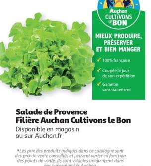 Auchan - Salade De Provence Cultivons Le Bon