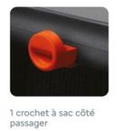 1 Crochet À Sac Côté Passager offre sur Citroën