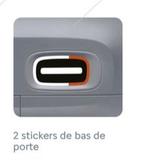 Citroën - 2 Stickers De Bas De Porte offre sur Citroën