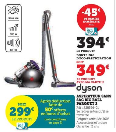 Aspirateur Sans Sac Big Ball Parquet 2