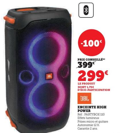 Enceinte High Power