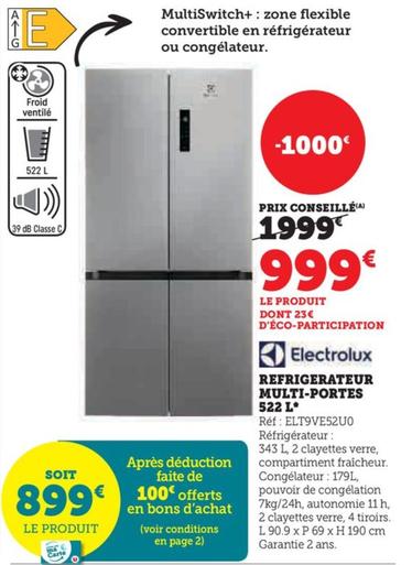 Refrigerateur Multi-portes 522l