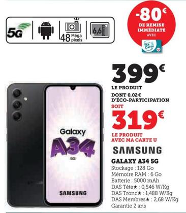 Galaxy A34 5g