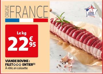 Viande Bovine: Filet✩✩✩ Entier