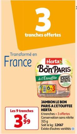 Jambon Le Bon Paris A L'etouffee