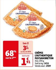 Crêpes L'authentique Paysan Breton