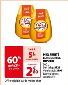 Miel Fruité Lune De Miel Doseur