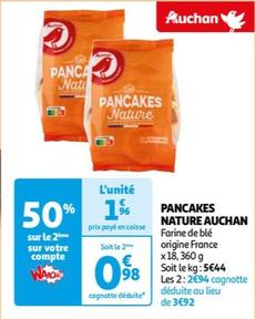 Pancakes Nature Auchan