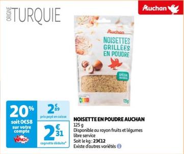 Auchan - Noisette En Poudre