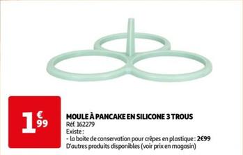 Moule À Pancake En Silicone 3 Trous