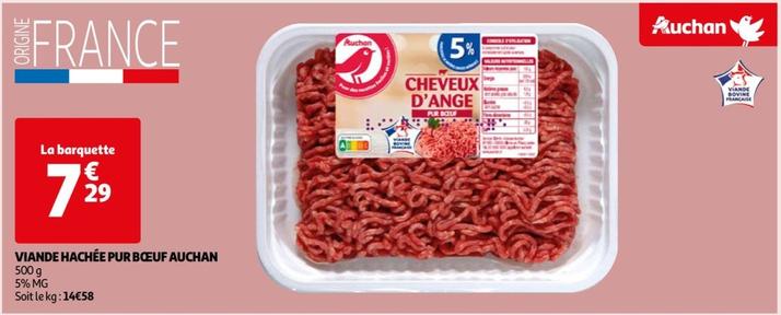 Auchan - Viande Hachée Pur Boeuf