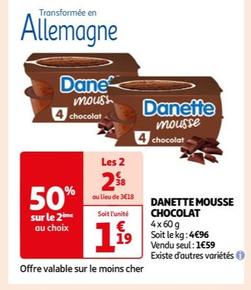 Danette Mousse Chocolat