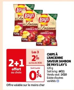 Chips À L'ancienne Saveur Jambon De Pays