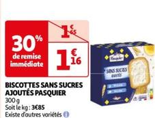 Biscottes Sans Sucres Ajoutés