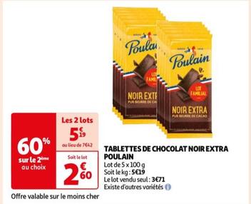 Tablettes De Chocolat